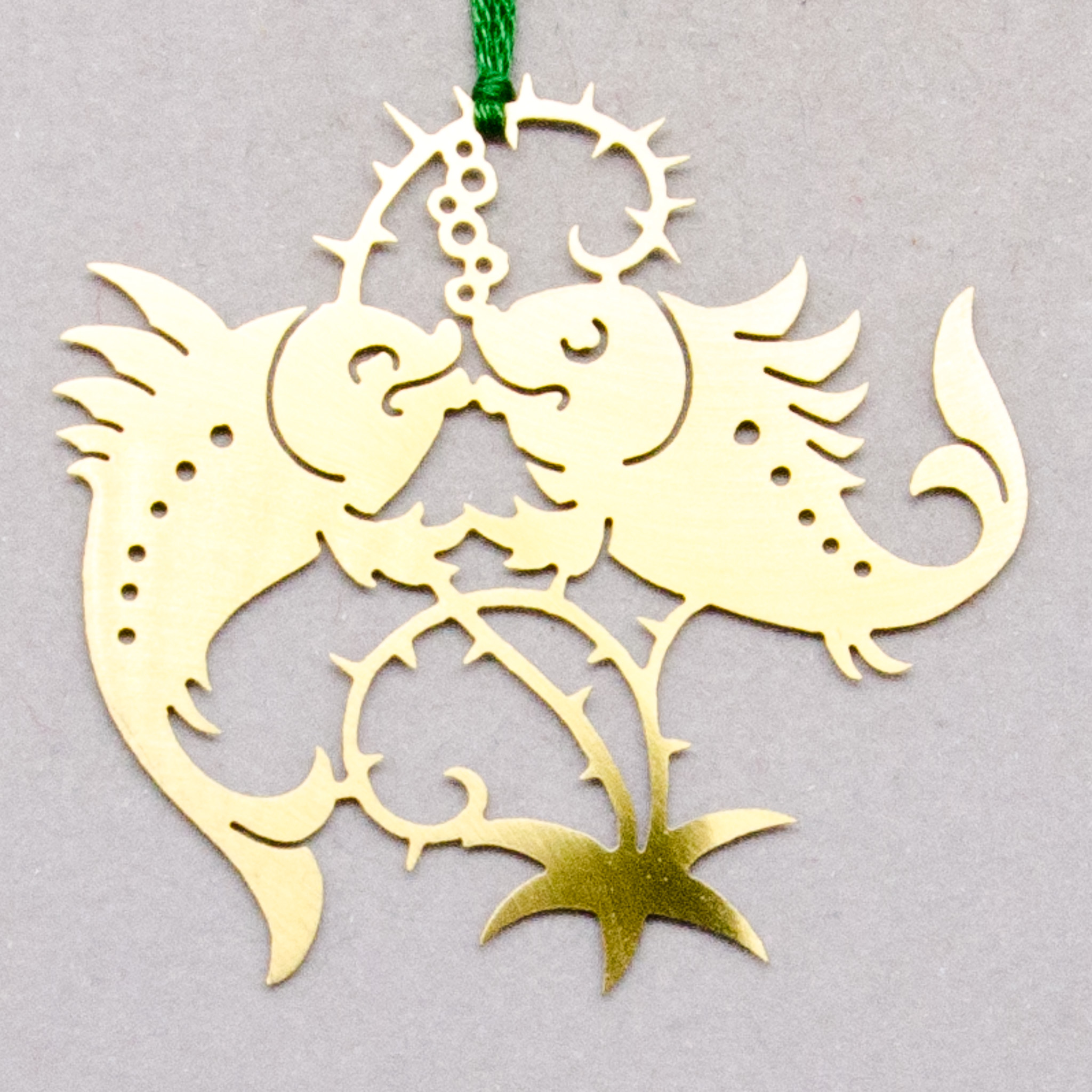 küssende Fische
