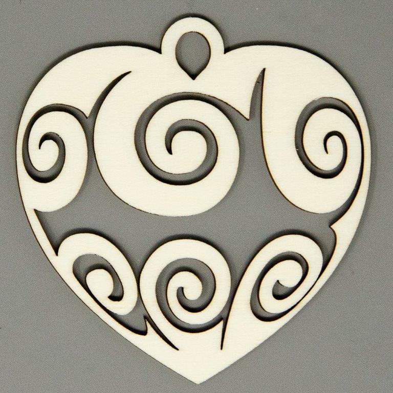 Herz mit Ornamente