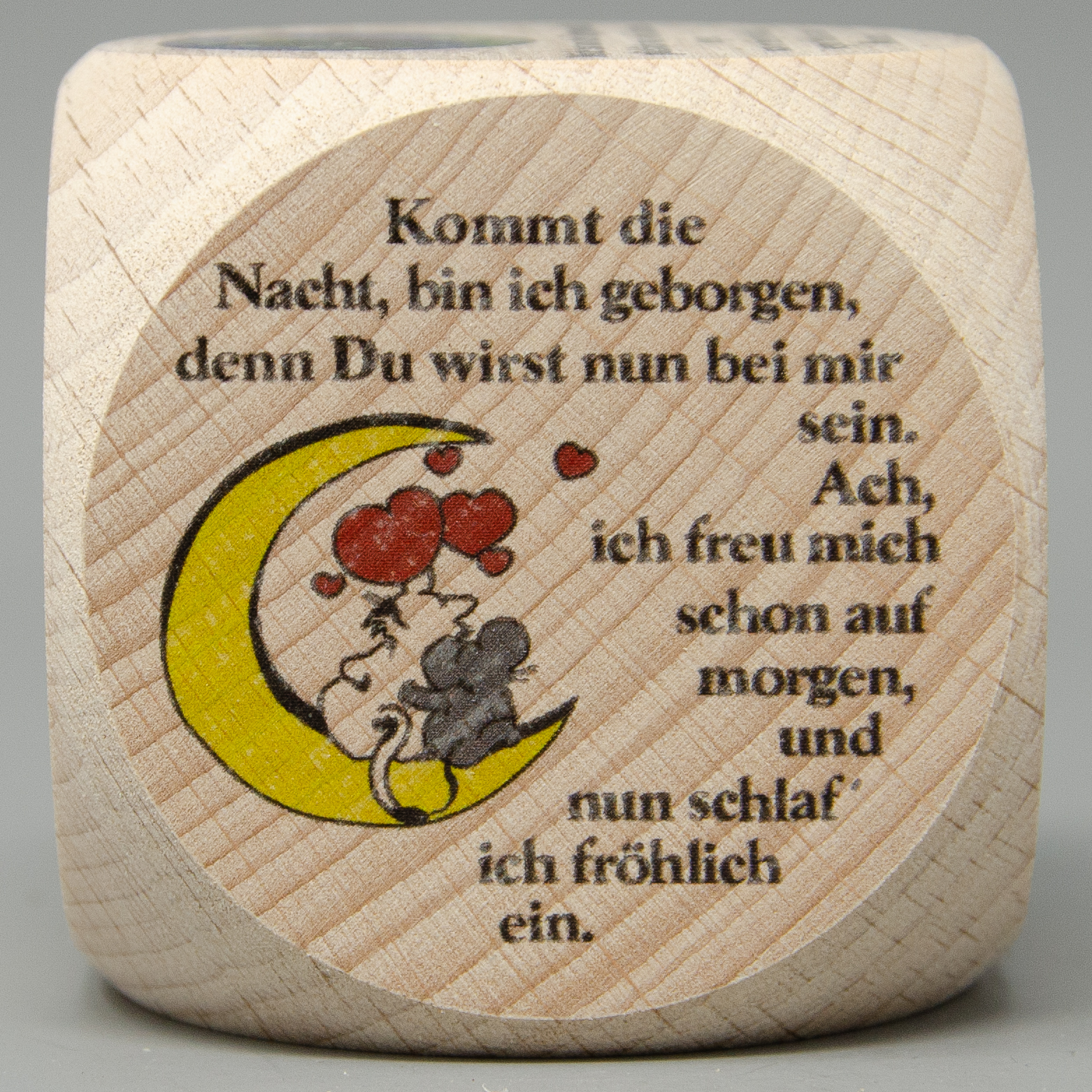 Gebetswürfel mit Abendgebete