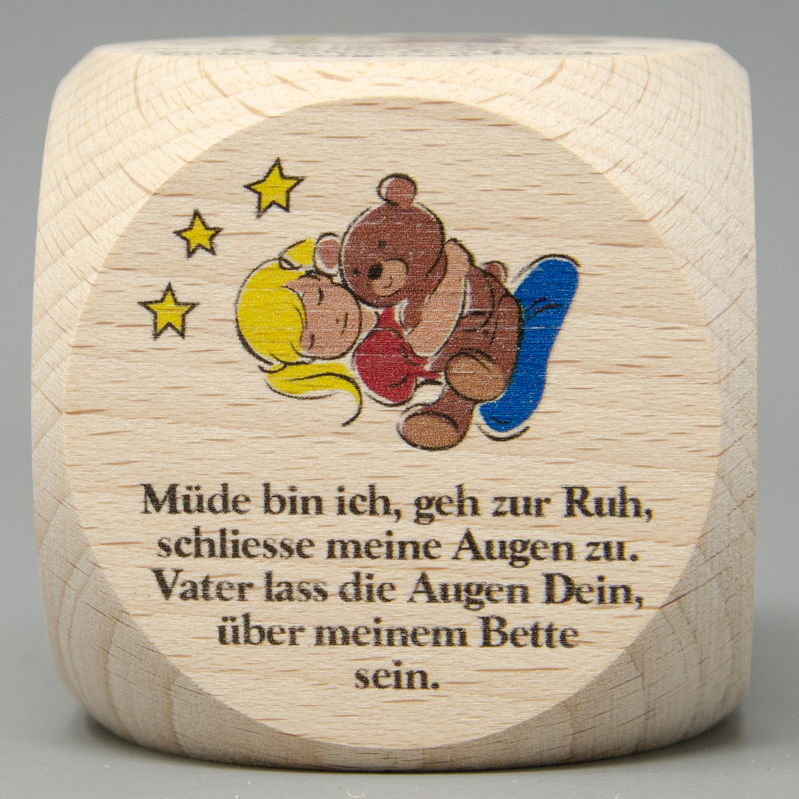 Gebetswürfel mit Abendgebete