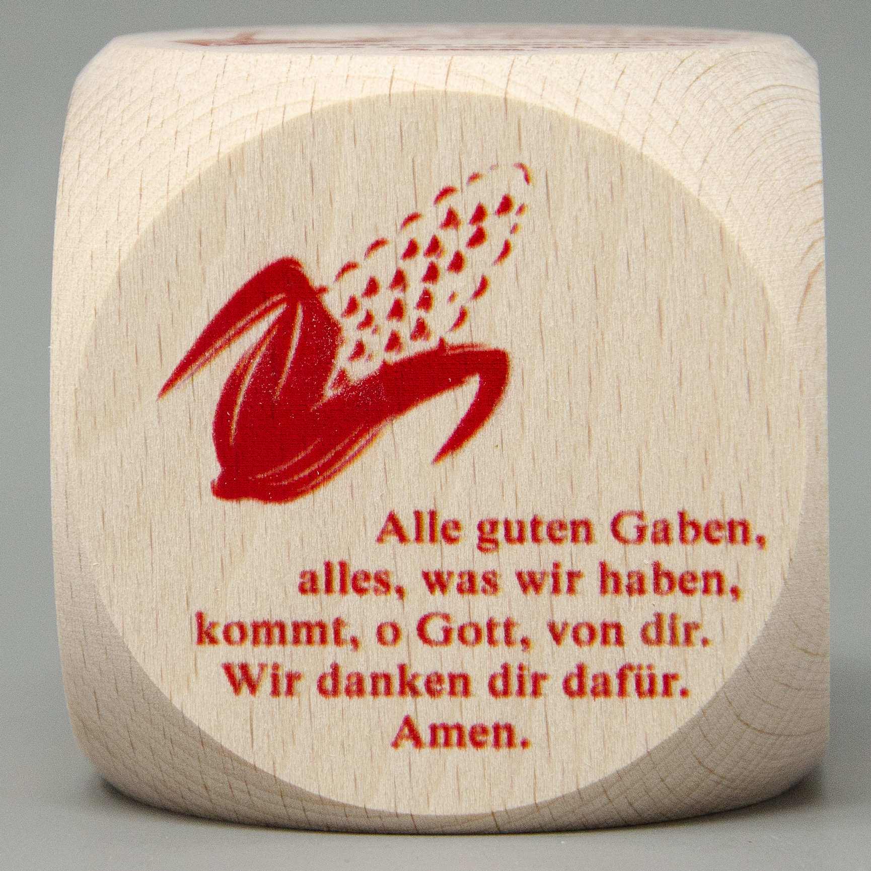 Gebetswürfel mit Tischgebete