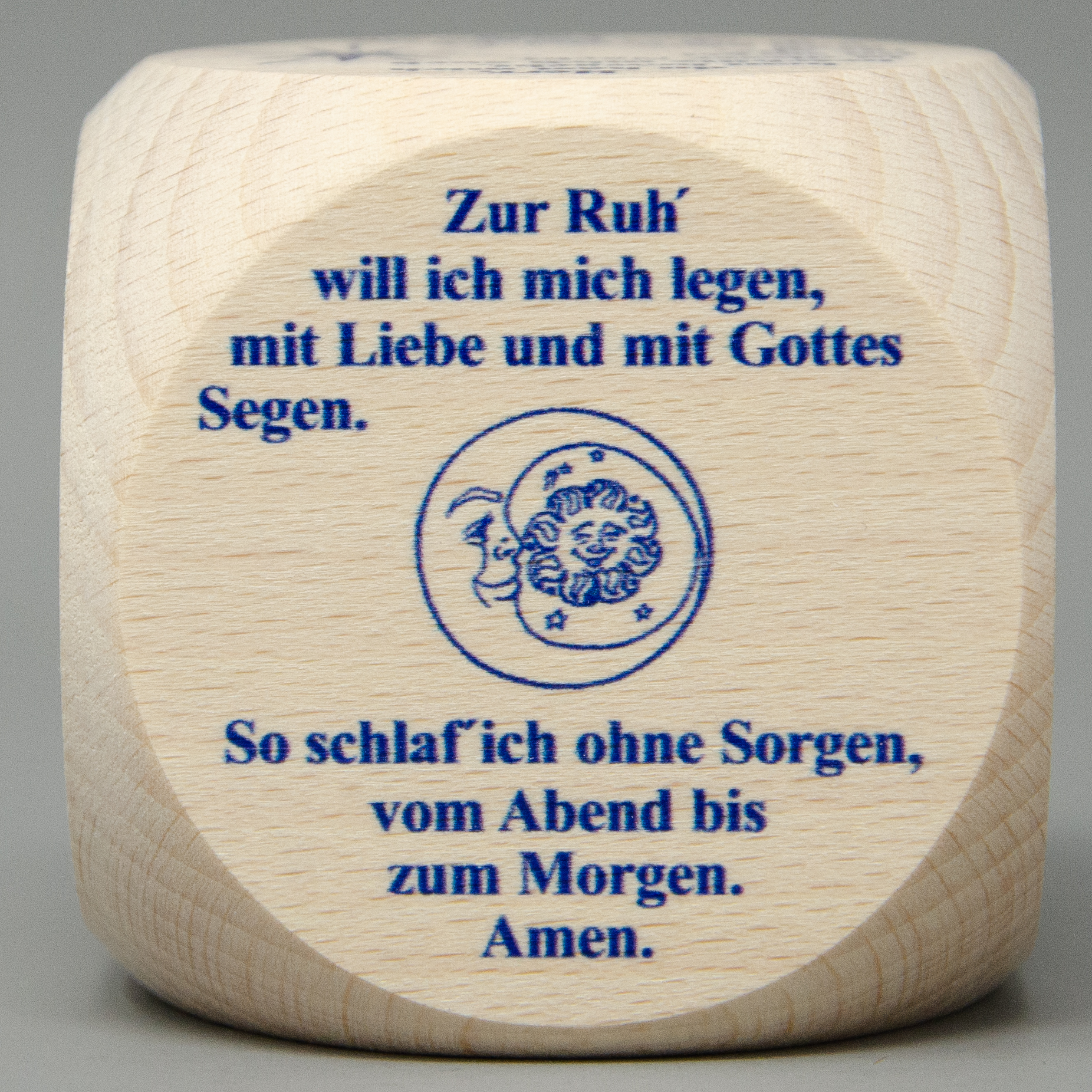Gebetswürfel mit Abendgebete