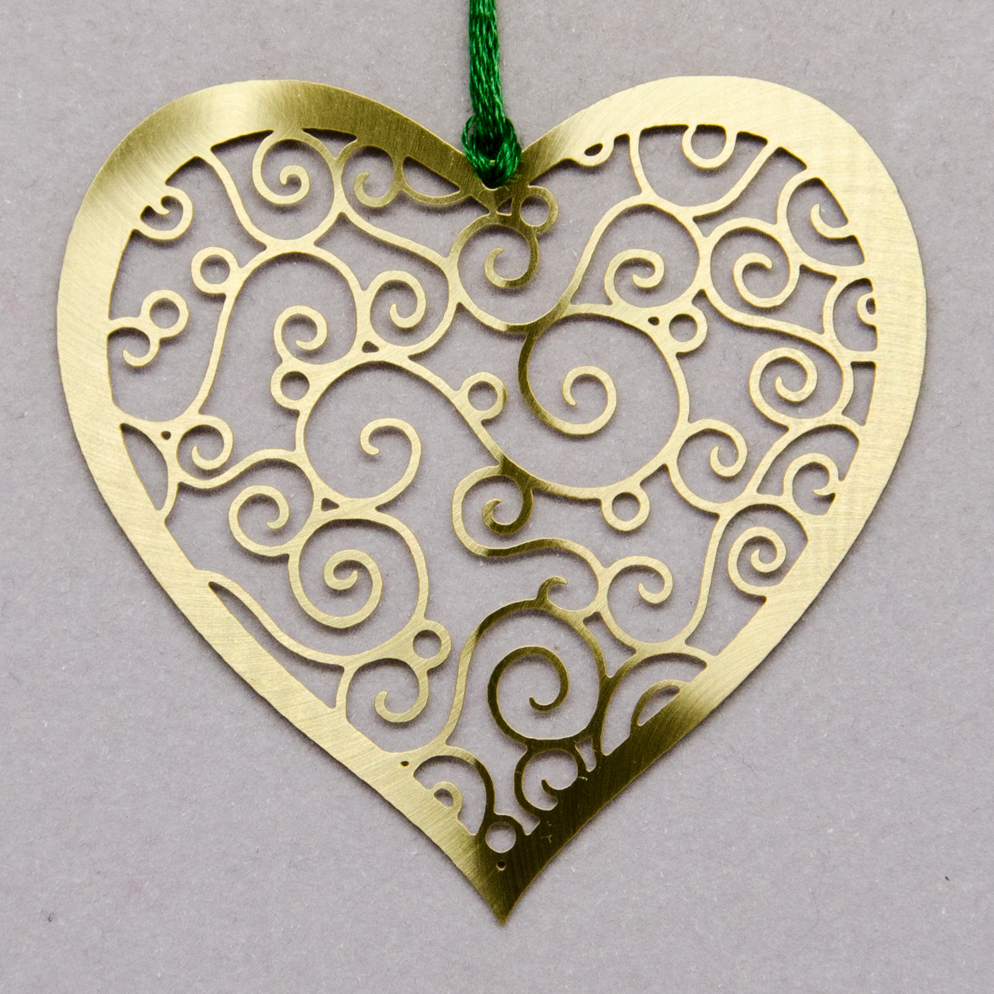 Herz mit Spiralen