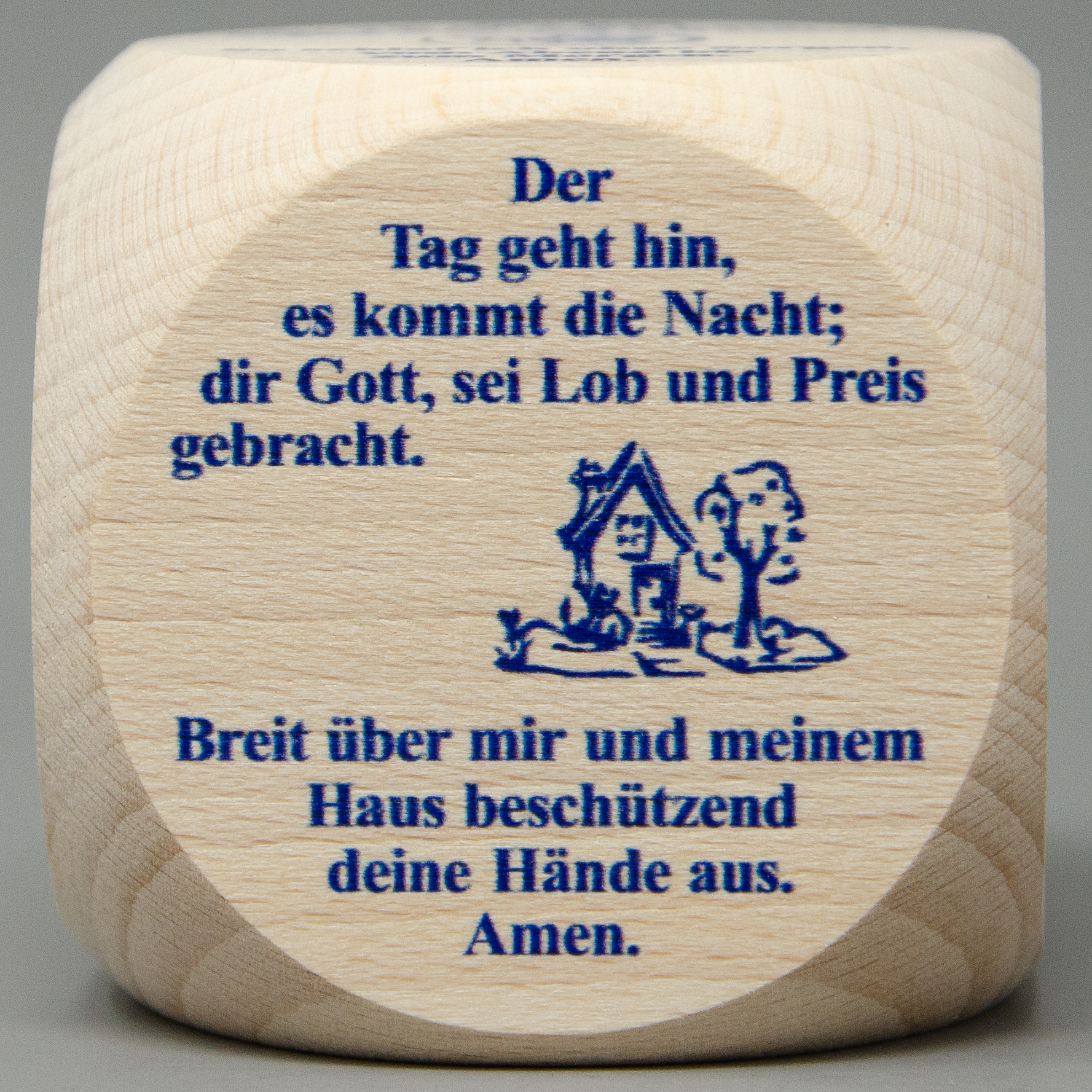 Gebetswürfel mit Abendgebete
