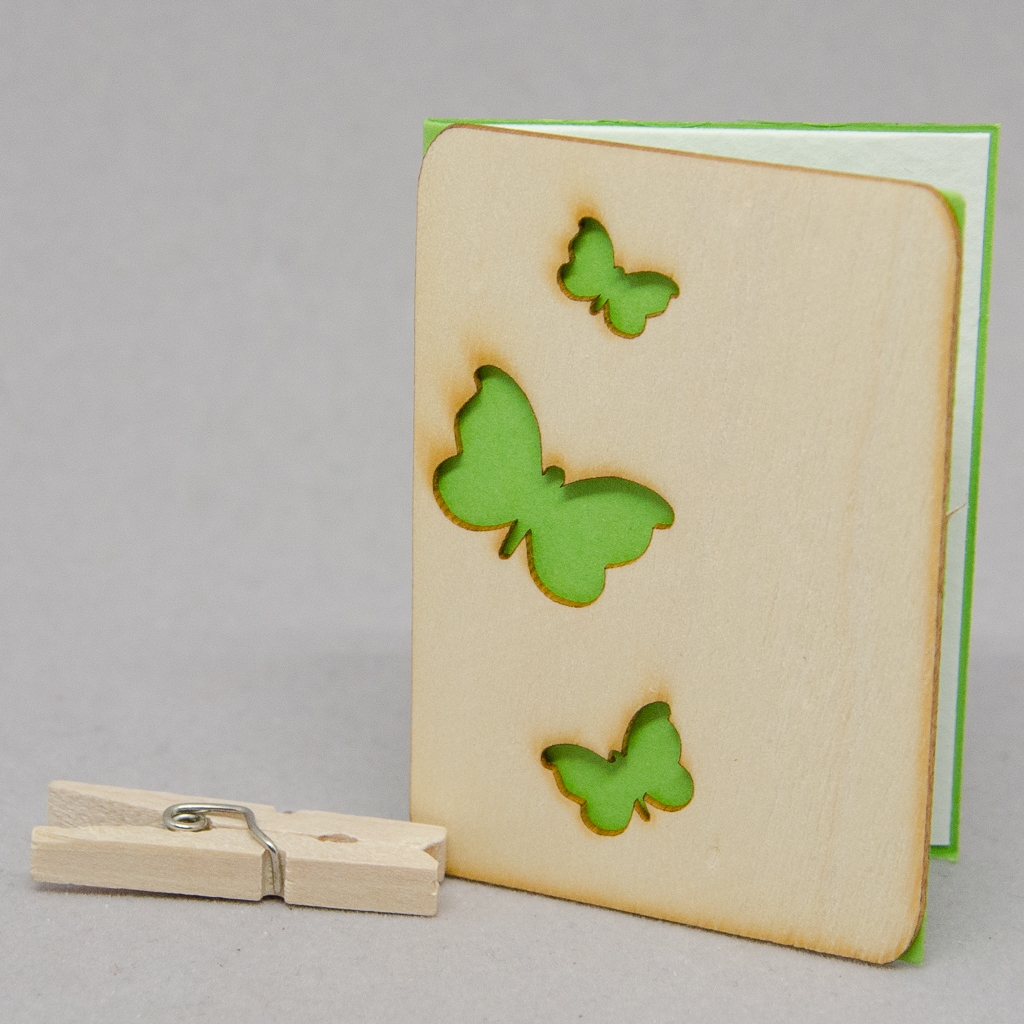 Geschenkkärtchen Schmetterling