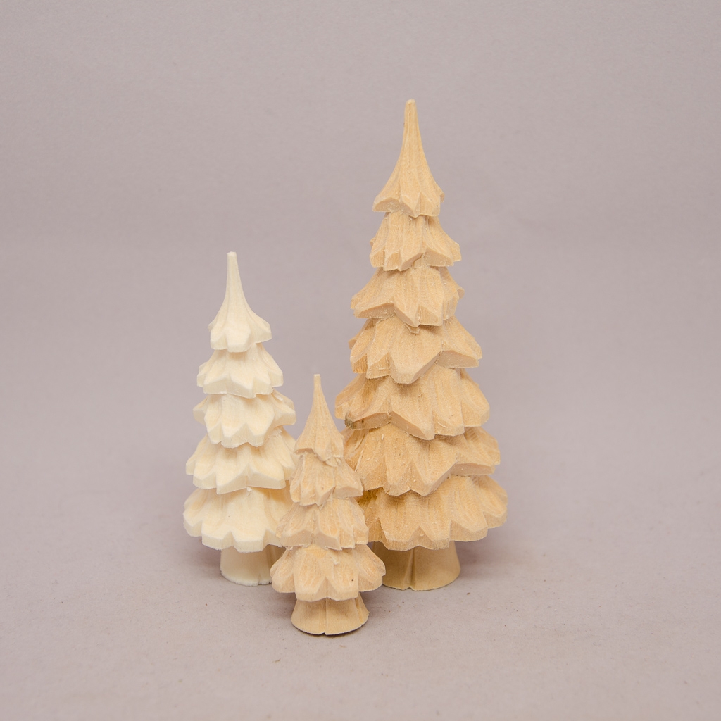 Tannenbaum auf Stamm