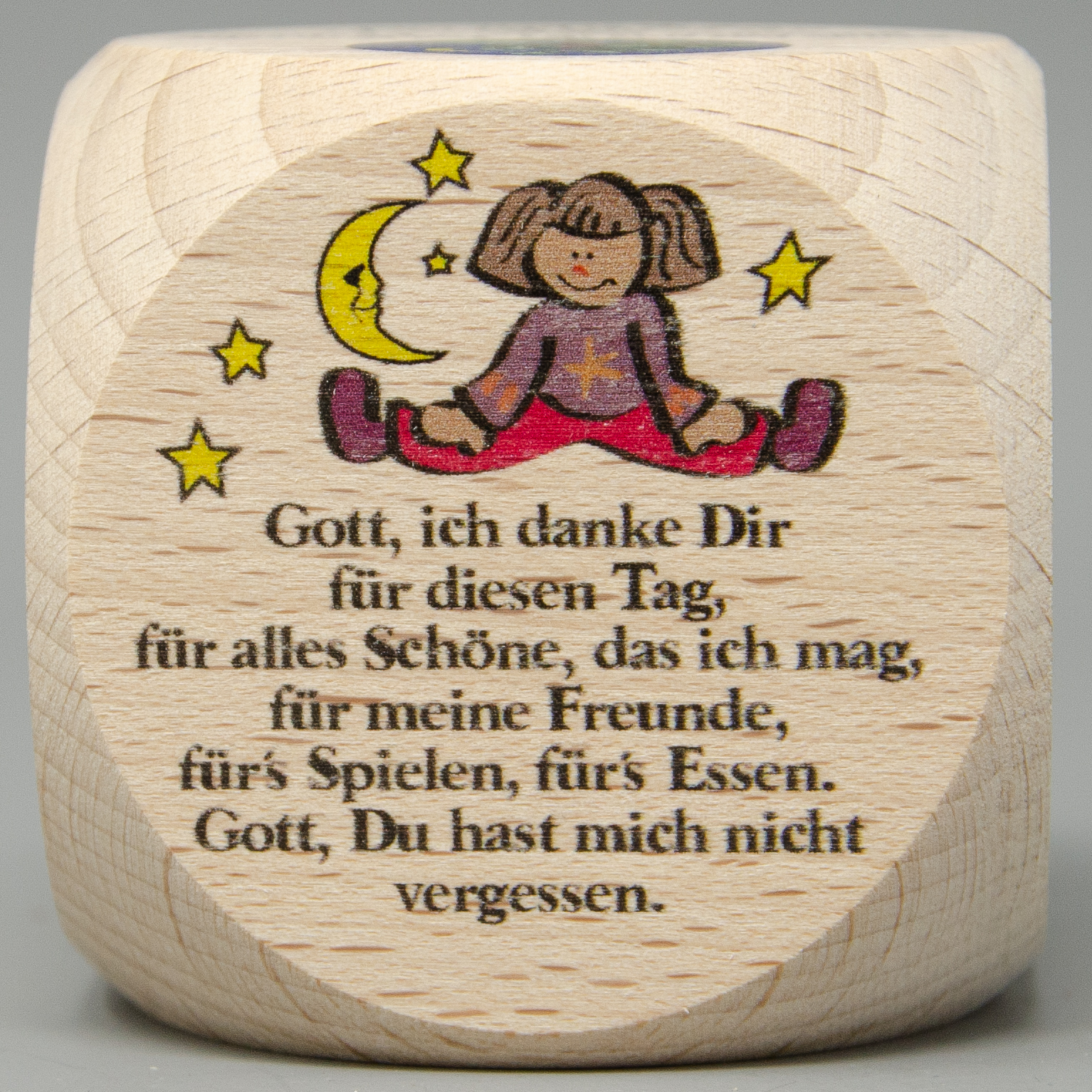 Gebetswürfel mit Abendgebete